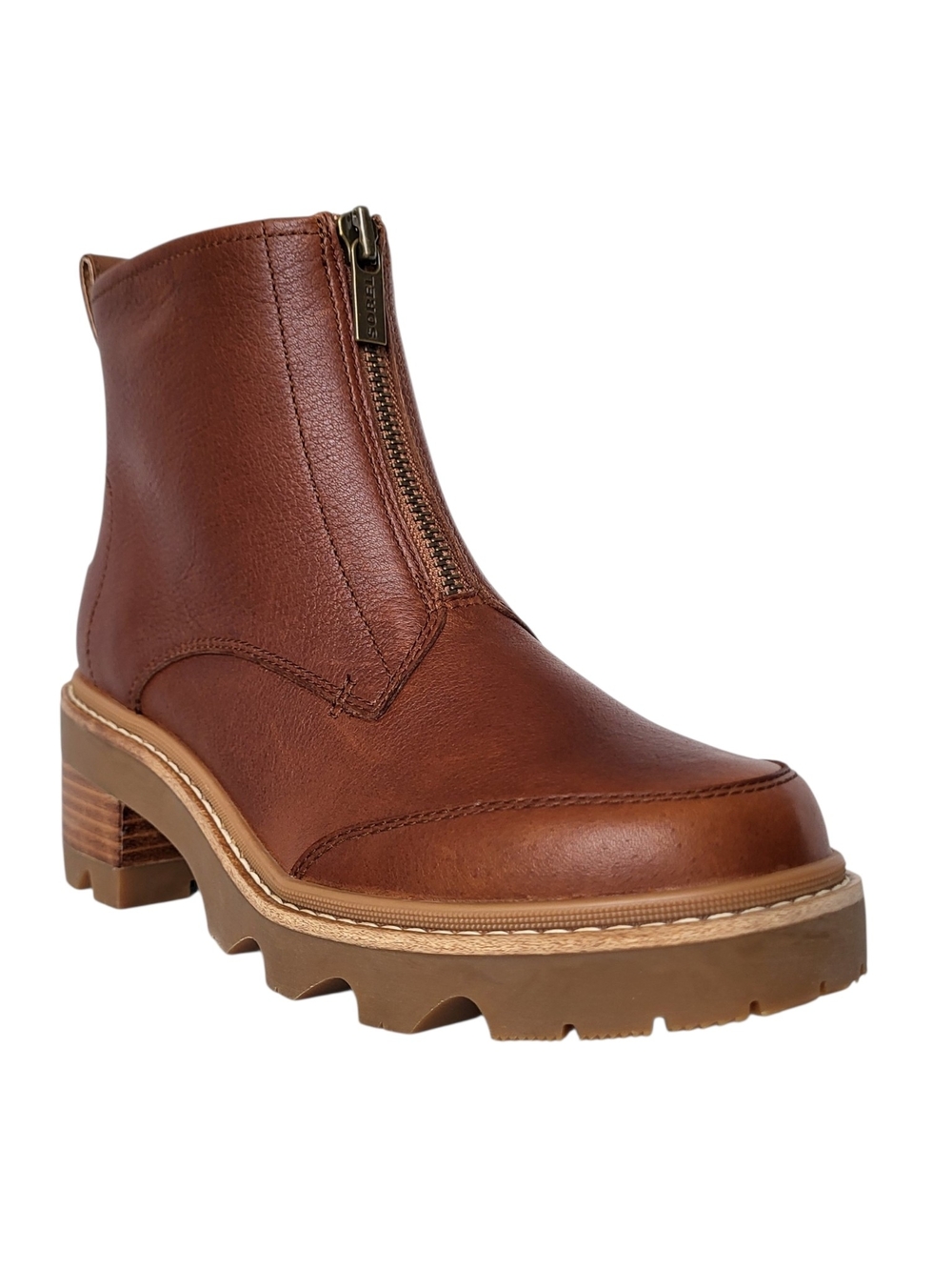 Sorel Joan Now Zip Boots in Velvet Tan Women's Size 9.5